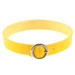 Punk Goth Round Leather Collar - Image 16