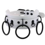 Punk Street Shooting Black O-ring Necklace - Image 6