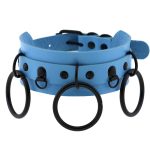 Punk Street Shooting Black O-ring Necklace - Image 18