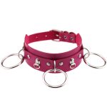 Punk Street Shooting Silver O-ring Necklace - Image 12