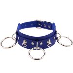 Punk Street Shooting Silver O-ring Necklace - Image 16