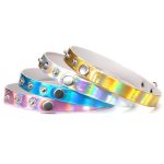 Heart Pendant Leather Collar - Laser - Image 3