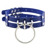 Punk Gothic Two Line Choker Neck Ring - Image 15