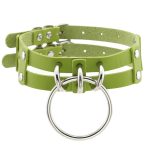 Punk Gothic Two Line Choker Neck Ring - Image 4