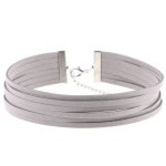 Gothic Necklace 6 Layers Flannel Collar - Image 14