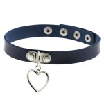 Cutout Heart Pendant Choker - Image 13