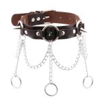 Punk Circle Spikes Collar - Image 19