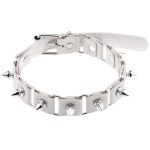 Stitching Punk Necklace With Spike - Image 19