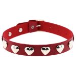 Love Heart Rivets Collar - Image 12