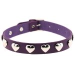 Love Heart Rivets Collar - Image 3