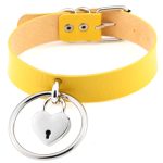 Large Ring Leather Necklace - Image 5