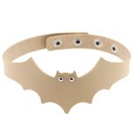 Little Devil PU Leather Bat Wing Collar - Image 8
