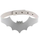 Little Devil PU Leather Bat Wing Collar - Image 9