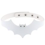 Little Devil PU Leather Bat Wing Collar - Image 15