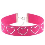 Diamond Rhinestone Love Flannel Collar - Image 6