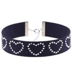 Diamond Rhinestone Love Flannel Collar - Image 9