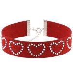 Diamond Rhinestone Love Flannel Collar - Image 13