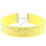 Diamond Rhinestone Love Flannel Collar - Image 15