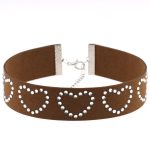 Diamond Rhinestone Love Flannel Collar - Image 5