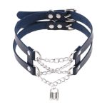 Double Lock Pendant Necklace - Image 14