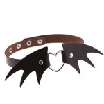 Wing Little Devil PU Collar - Image 9