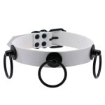 Black Circle Ring Choker - Image 10