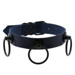 Black Circle Ring Choker - Image 12