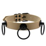 Black Circle Ring Choker - Image 17