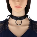 Black Circle Ring Choker - Image 18