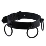 Black Circle Ring Choker - Image 20