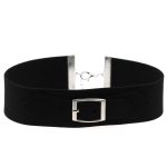 Velvet Necklace with Metal Buckle - Image 10