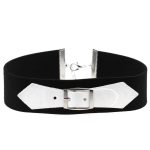 Velvet Necklace with Metal Buckle - Image 11