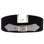 Velvet Necklace with Metal Buckle - Image 12