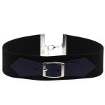 Velvet Necklace with Metal Buckle - Image 3