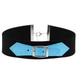 Velvet Necklace with Metal Buckle - Image 4