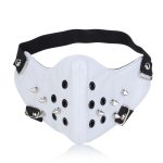 Punk Riveted Biker Mask - Image 9