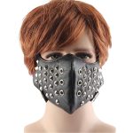Spike Alloy Decorative Punk Mask - Image 5