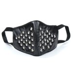 Punk Riveted Motorcycle Mask - Image 6