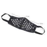 Punk Riveted Motorcycle Mask - Image 3