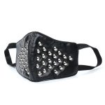 Punk Riveted Motorcycle Mask - Image 4