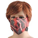 Lightning Leather Statement Mask - Image 2