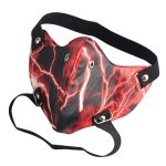 Lightning Leather Statement Mask - Image 5