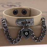 Heart-shaped Lock Bracelet - Image 17