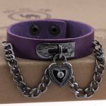 Heart-shaped Lock Bracelet - Image 2