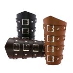 Leather Waxed Cycling Belt Buckle Bracers - Image 8