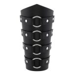 Waxed Cycling Round Ring Buckle Bracers - Image 4