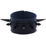 Tapered Stud Double Leather Bracelet - Image 11