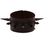 Tapered Stud Double Leather Bracelet - Image 4