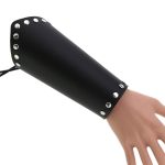 Leather Waxed Cycling Bracers - Image 6