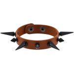 One Row Studded PU Leather Bracelet - Image 8
